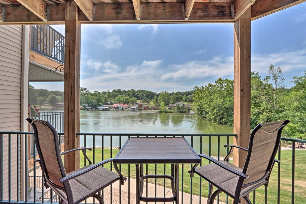 Step-Free Camdenton Condo With Boat Ramp, Dock, Slip Eksteriør billede