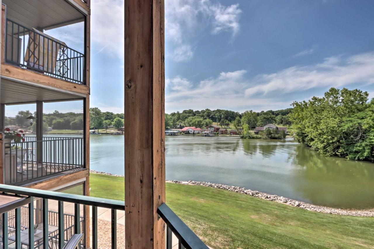 Step-Free Camdenton Condo With Boat Ramp, Dock, Slip Eksteriør billede